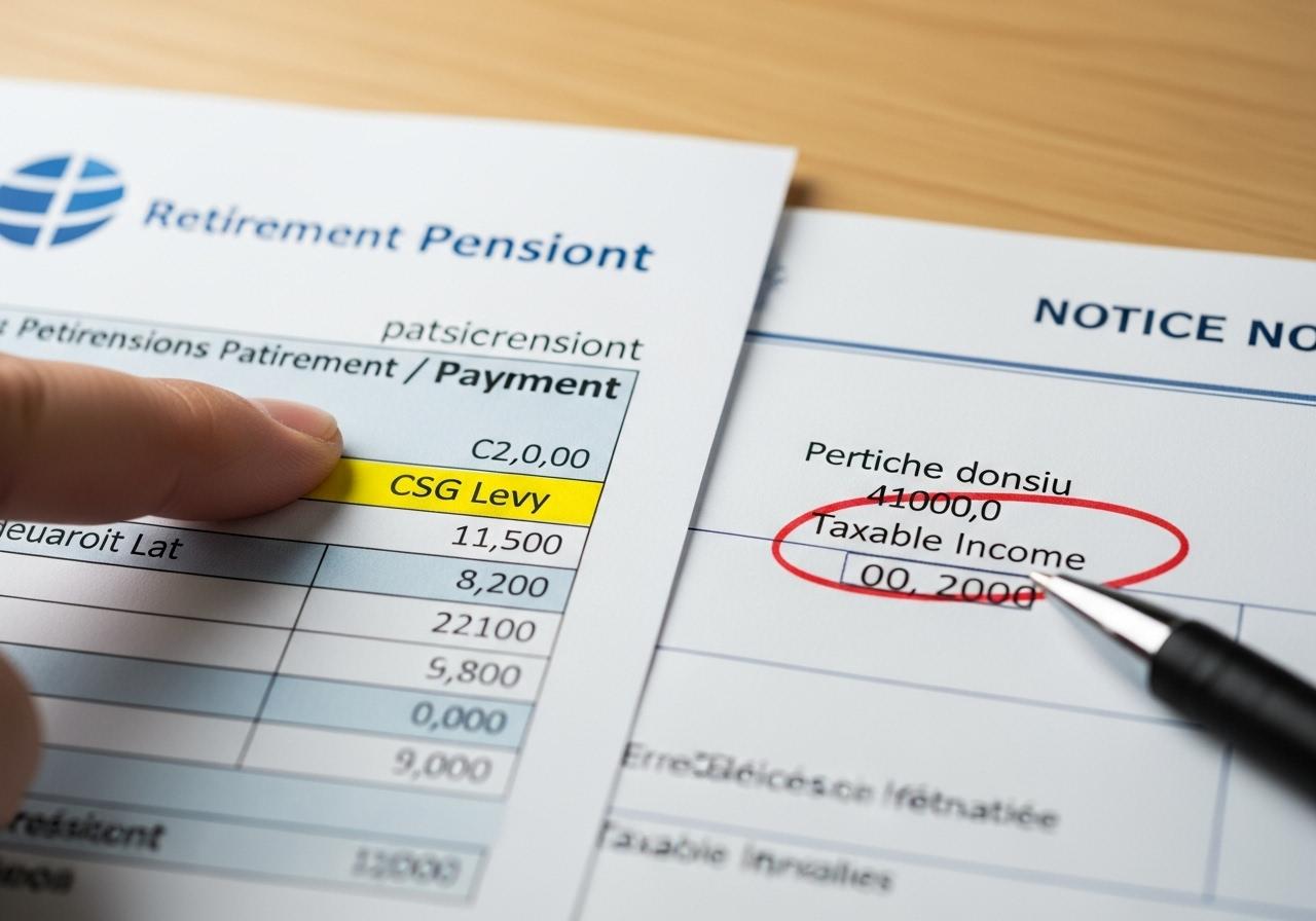 Illustration pour pourquoi ma retraite a baisse